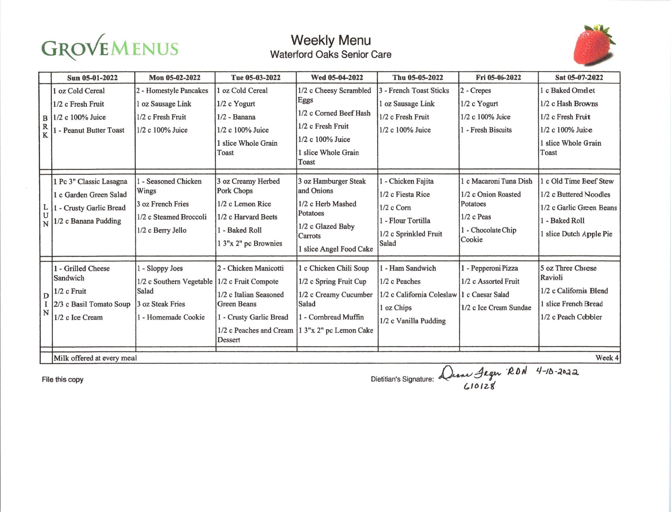 Uihc Menus